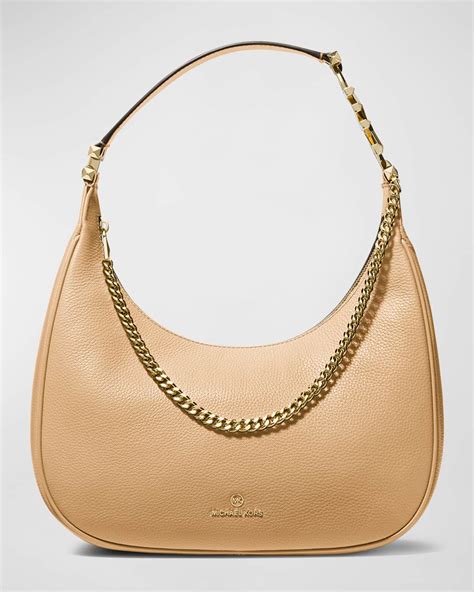 michael kors middle zipper pocket shoulder bag|Michael Kors hobo shoulder bag.